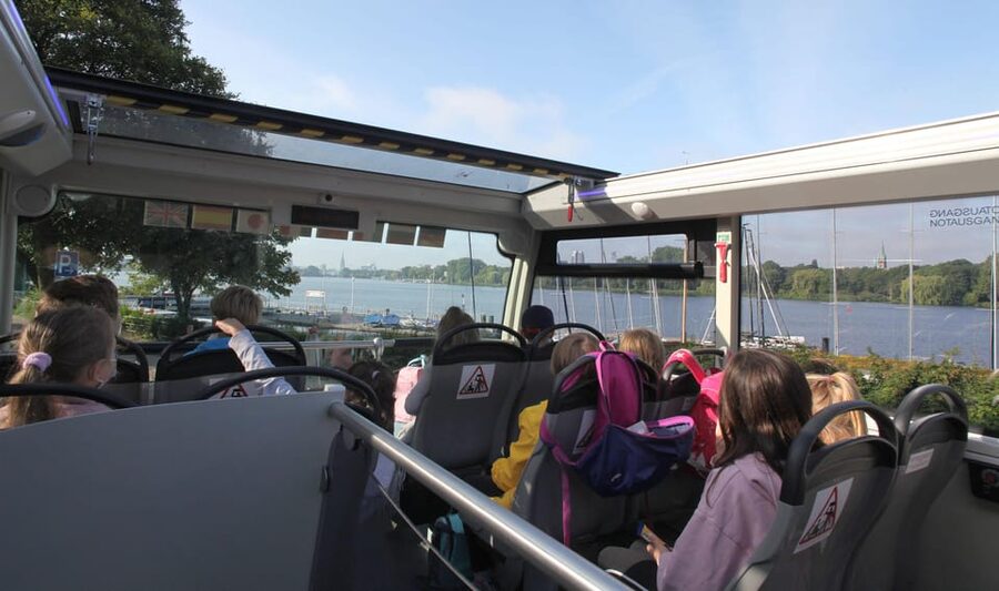 1-Day Hop-on/Hop-off Bus Tour of Hamburg Line D - Starting at Hamburg Central Station