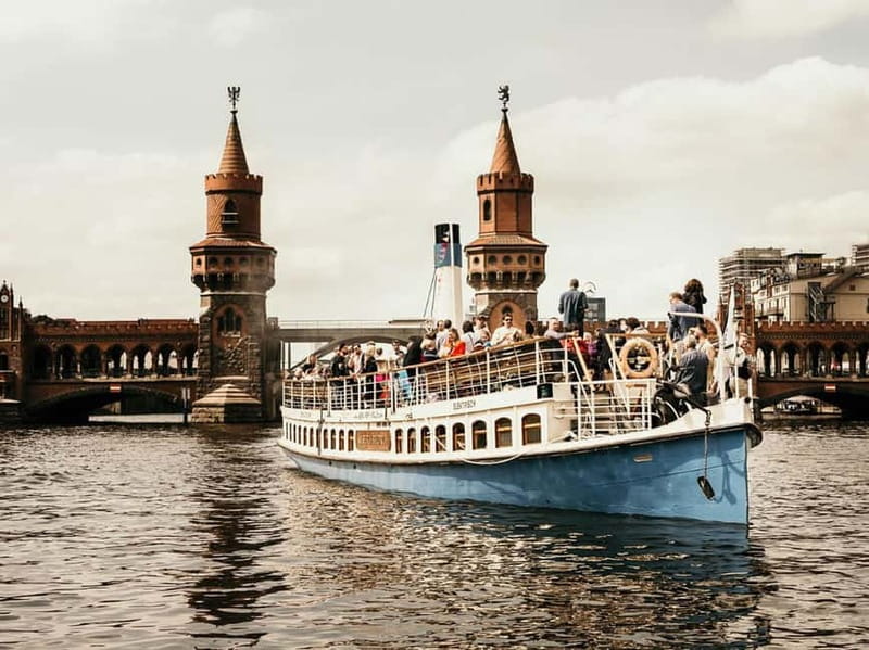 1h Berlin-Cruise with 140 year old electrified steamship - Boarding opposite Berlin Cathedral