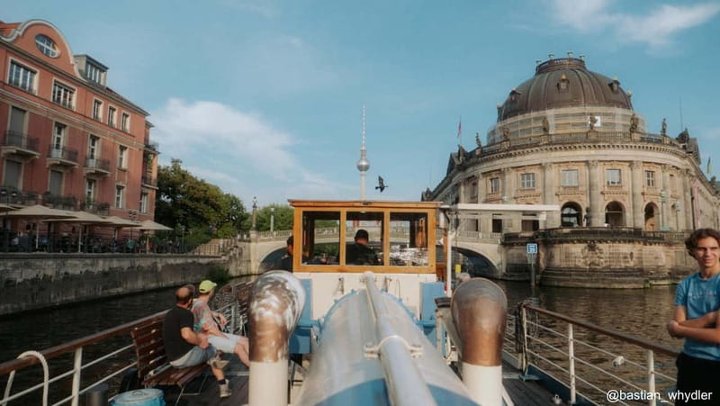 1h Berlin-Cruise with 140 year old electrified steamship - Nikolaiviertel and the old heart of Berlin