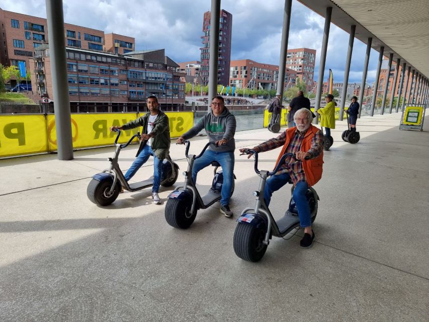 2 Hours Hamburg E-scooter Tour - Speicherstadt, where brick tells the story