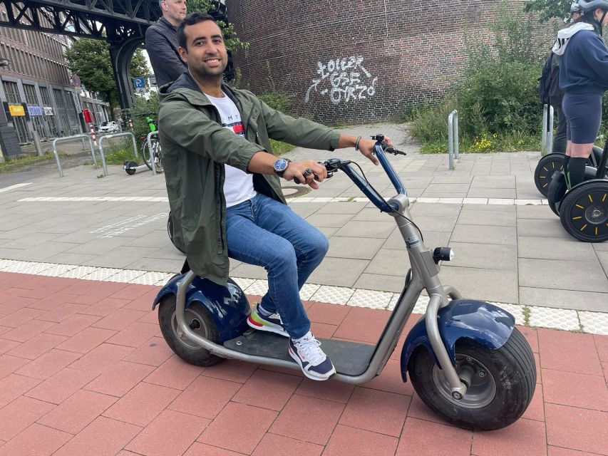 3 Hours Hamburg E-Scooter Tour - How much commentary should you expect?