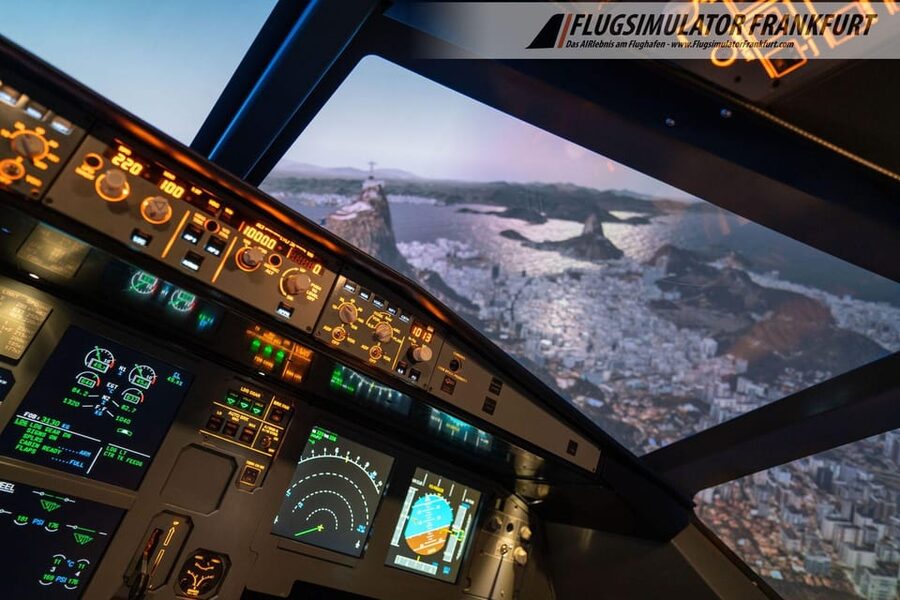 Airbus A320 flight simulator Frankfurt Airport - What happens during the 60-minute flight