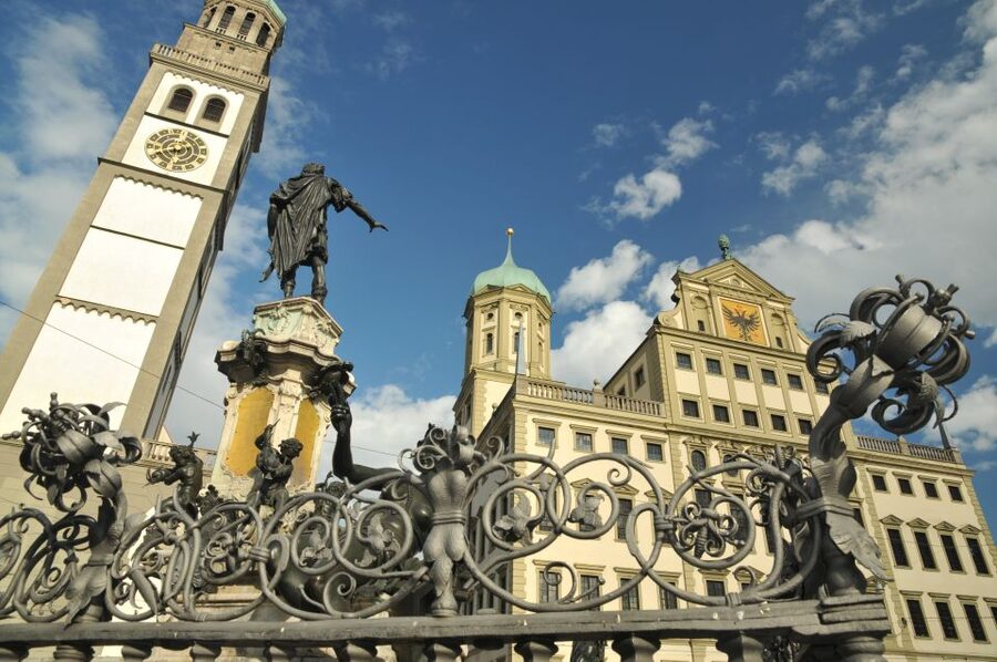 Augsburg's Water Management System - City Walking Tour - Walking the Lech Quarter Canals
