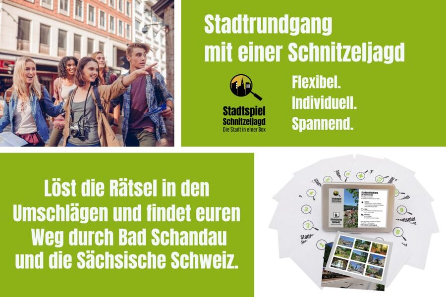 Bad Schandau: Scavenger Hunt through Saxon Switzerland - A self-guided route with a real sense of place