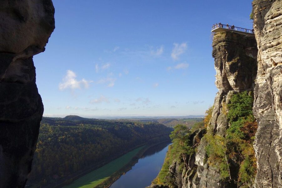 Bastei Bridge & Gorge Boat Ride - Day Trip from Dresden - Hřensko lunch: Czech food in a village setting