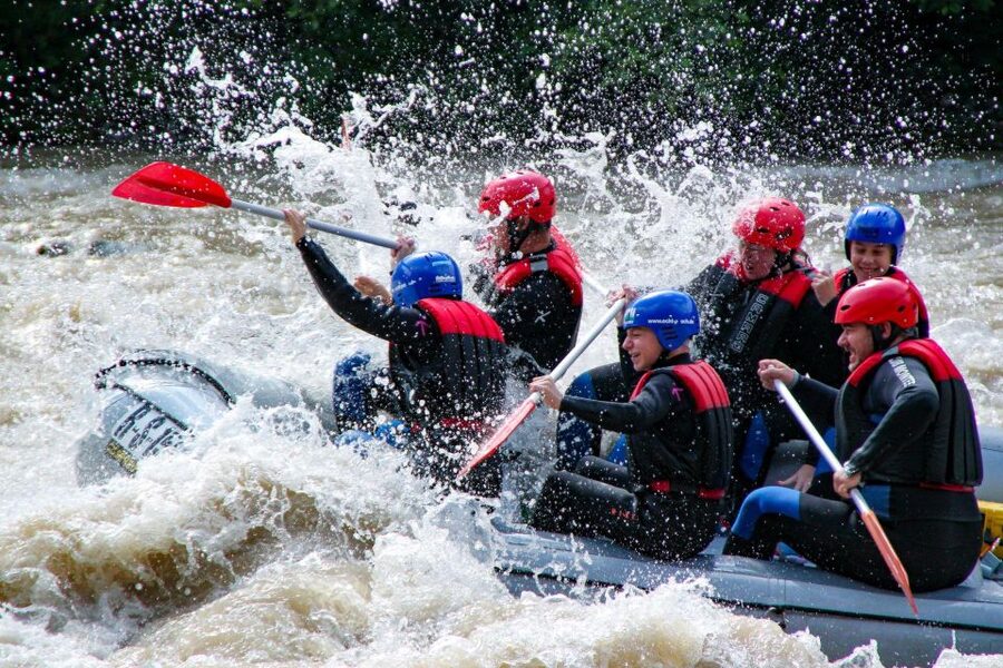 Bavaria: Action Whitewater Rafting Adventure - What happens on the raft near Lofer