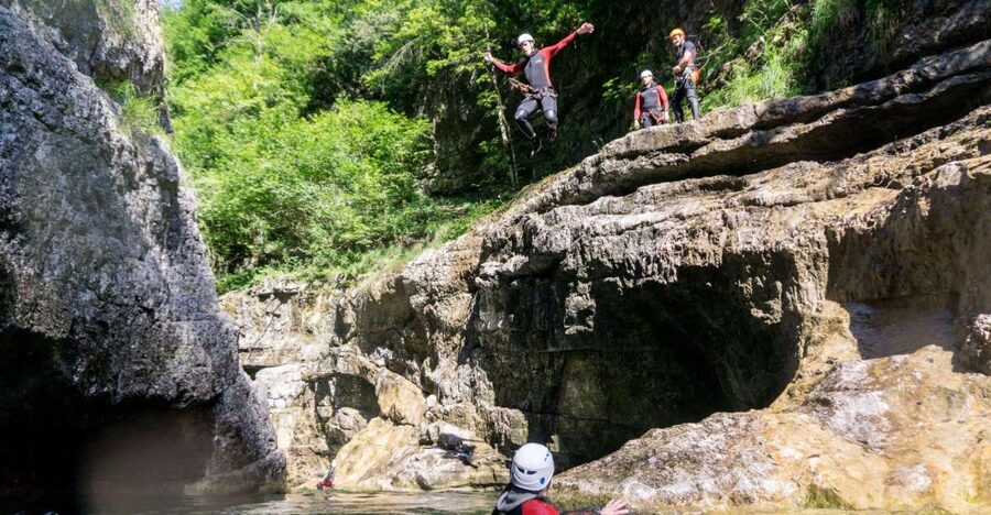 Bavaria: Schneizlreuth Canyoning for Beginners - Following the mountain stream into Schneizlreuth Gorge