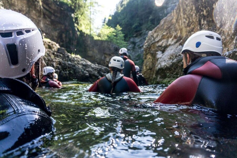 Bavaria: Schneizlreuth Canyoning for Beginners - Getting fitted for the gorge