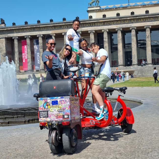 Beer Bike & Party Bike: Unforgettable Berlin City Tour incl. pickup - Museum Island and Berlin Cathedral