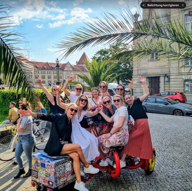 Beer Bike & Party Bike: Unforgettable Berlin City Tour incl. pickup - What the $40 price really includes