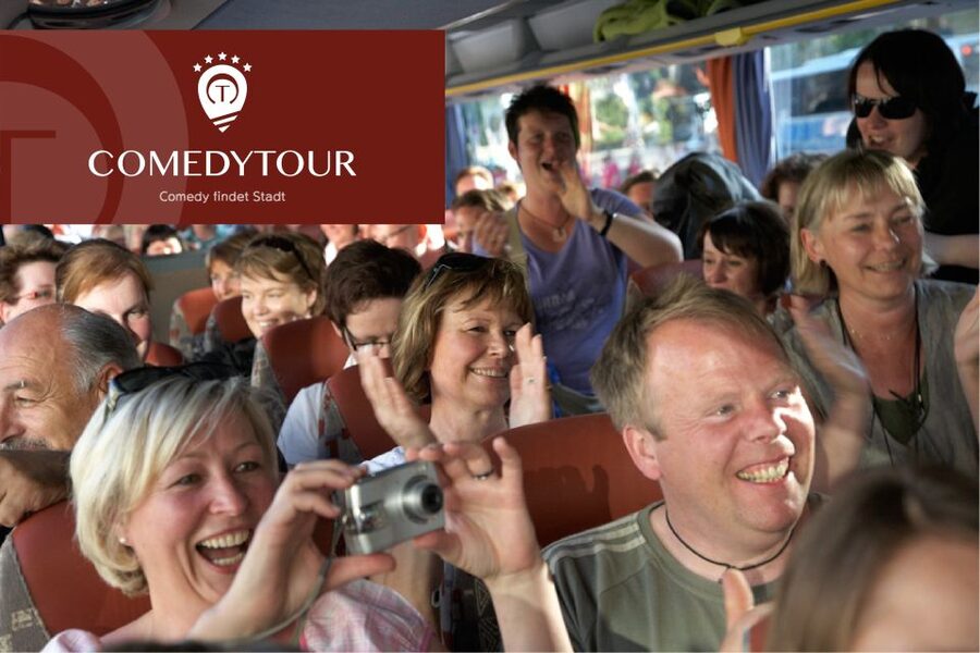 Berlin: 1.5-Hour Comedy Bus Tour in German - Berlin sightseeing with a comic script