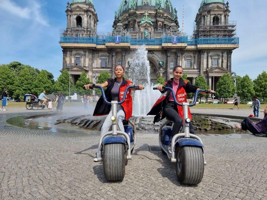 Berlin: 2-Hour City Guided Tour on a Fat Scooter - The Holocaust Memorial requires a slower look
