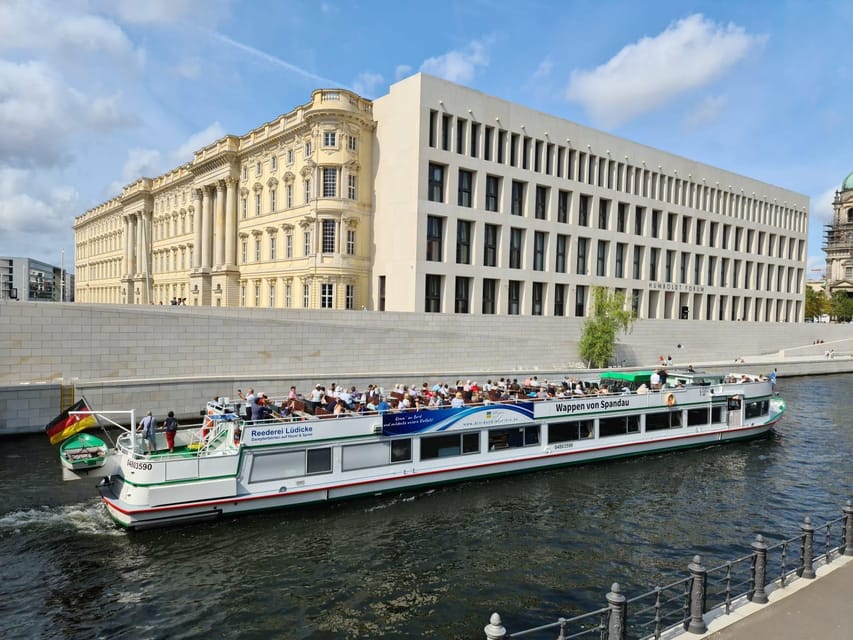 Berlin: 3.5-Hour Sightseeing Cruise on the Spree River - Key points to know before boarding