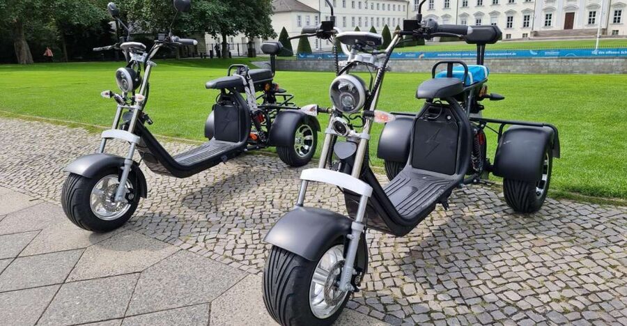 Berlin: 3-Hour Guided Small Group Fat Tire E-Scooter Tour - Key points at a glance