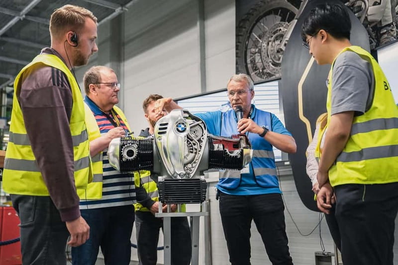 Berlin: BMW Motorrad Production – See How Bikes Are Built - Inside the logistics center