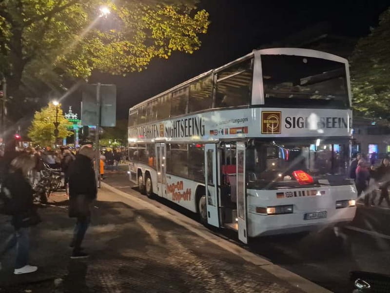 Berlin: Bus Tour by Night with Live Commentary - Key points to know before you go