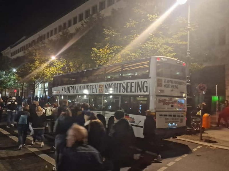 Berlin: Bus Tour by Night with Live Commentary - Kurfürstendamm and the first stretch through Berlin