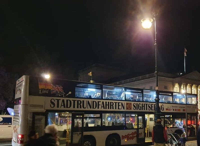 Berlin: Bus Tour by Night with Live Commentary - The Brandenburg Gate as the evening centerpiece