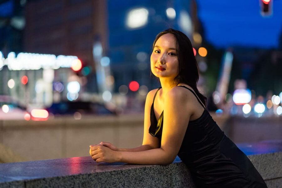 Berlin by Night: Private Photoshoot at Illuminated Cityscape - Meeting at the Polish Institute in Berlin