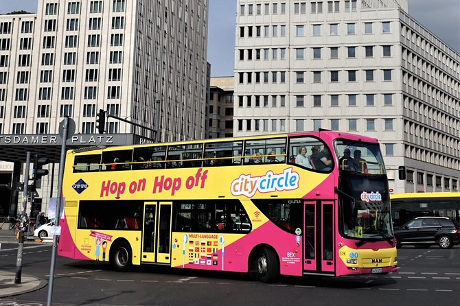 Berlin City Hop-on Hop-off Tour with Optional Cruise - Potsdamer Platz, Checkpoint Charlie, and Gendarmenmarkt