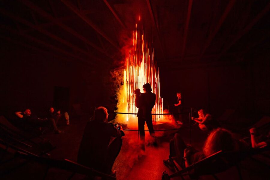 Berlin: DARK MATTER Experience Entry Ticket - Why sitting still improves the visit