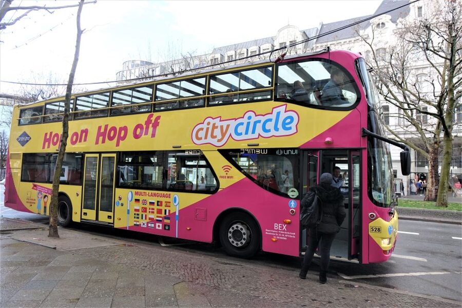 Berlin: East and West Hop-On Hop-Off Bus Tour - Commentary, seating, and comfort on board