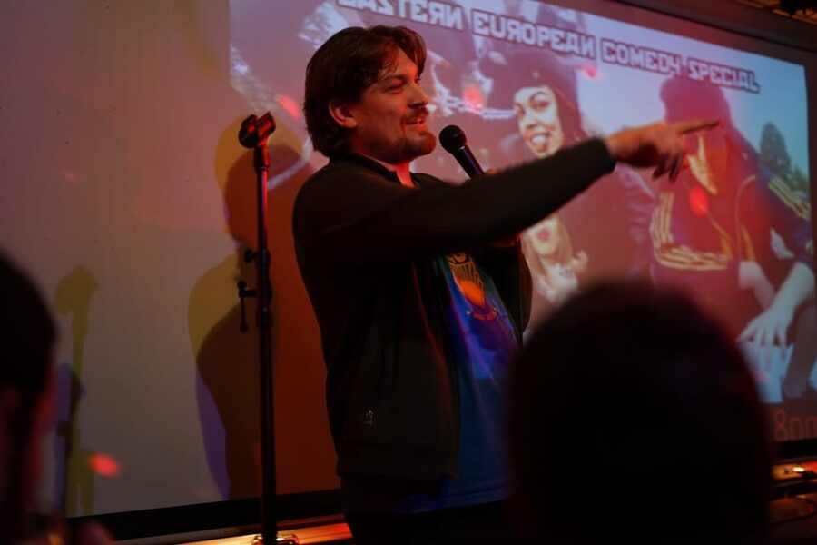 Berlin: Eastern European Comedy Special Ticket and Free Shot - Key points to know before booking