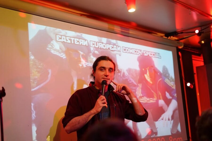 Berlin: Eastern European Comedy Special Ticket and Free Shot - Why this Berlin comedy night feels different