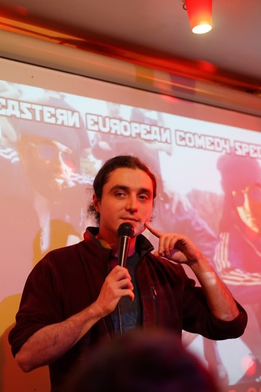 Berlin: Eastern European Comedy Special Ticket and Free Shot - Berlin by night before and after the performance