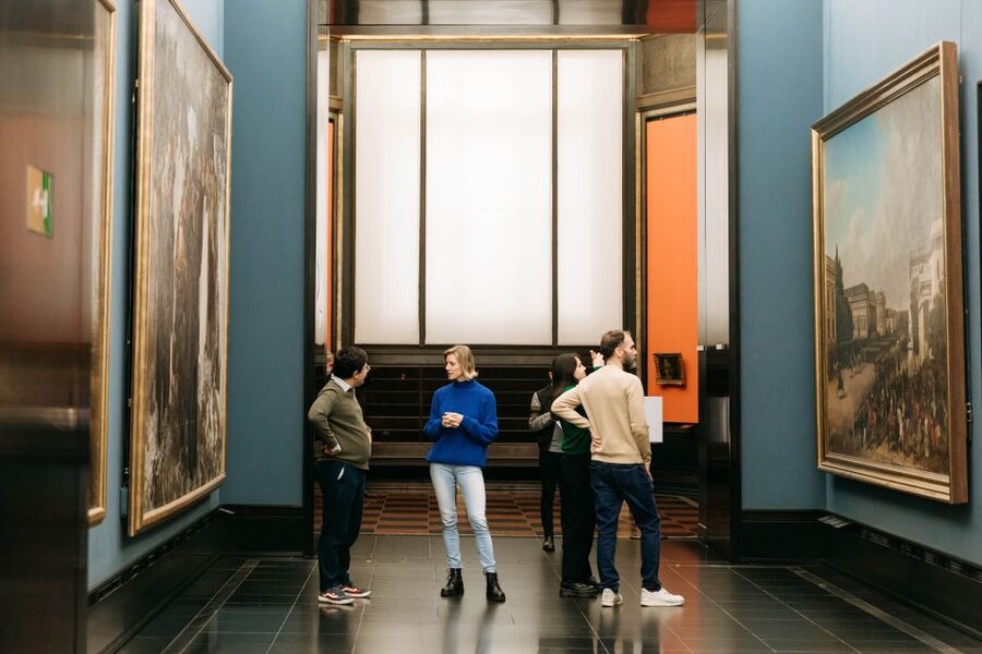 Berlin: Entry to Alte Nationalgalerie - The Collection’s Later Turn Toward Modern Art