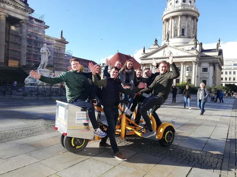 Berlin: Fun Private Guided Sightseeing Tours with Teambikes - Why the conference bike changes the Berlin tour