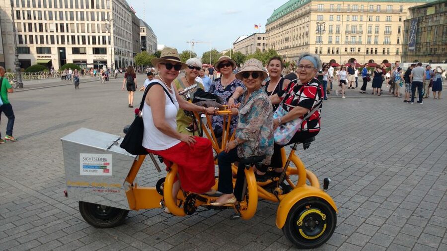 Berlin: Fun Private Guided Sightseeing Tours with Teambikes - Potsdamer Platz and the Berlin Wall