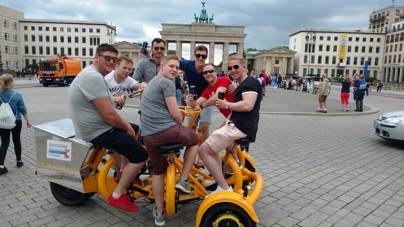 Berlin: Fun Private Guided Sightseeing Tours with Teambikes - Gendarmenmarkt, Bebelplatz, and Unter den Linden