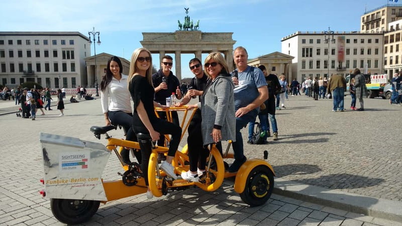 Berlin: Fun Private Guided Sightseeing Tours with Teambikes - Alexanderplatz and the return to Pariser Platz