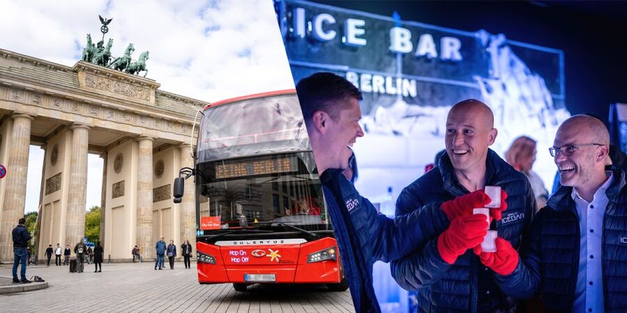 Berlin: Hop-On Hop-Off Bus and Icebar Ticket Combo - A Berlin overview with a cold finish