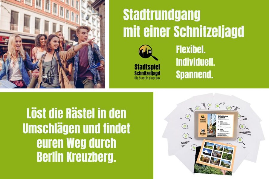 Berlin Kreuzberg: Scavenger Hunt Self-Guided Tour - From the hill to Tempodrom
