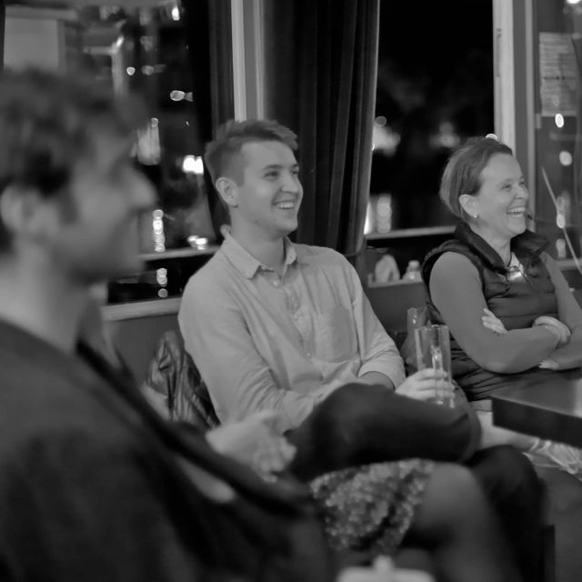 Berlin: Laughing Spree Comedy Show on a Boat - The Floating Lounge setting