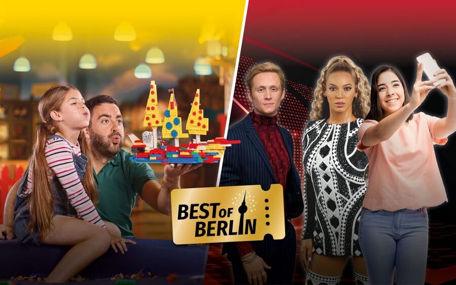 Berlin: LEGOLAND Discovery Centre and Madame Tussauds Ticket - The 4D cinema and two indoor rides