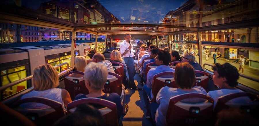 Berlin: Live-Guided Evening Sightseeing Tour by Open-top Bus - Starting at Alexanderplatz at 6:00 PM