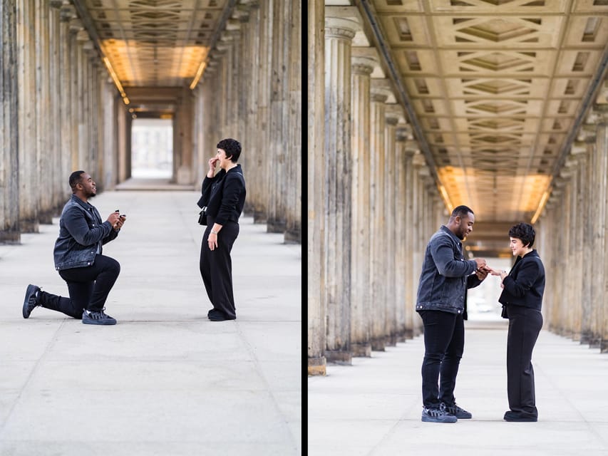 Berlin Love Story: Surprise Proposal Photography Session - Key points to know before booking
