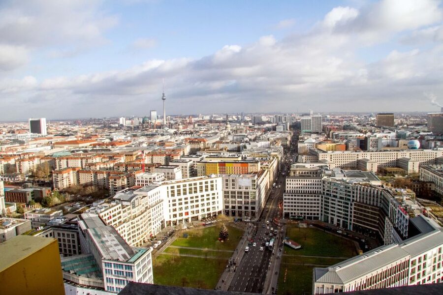 Berlin: Panoramapunkt Skip-the-Line Elevator Ticket - The 20-second ride to the viewing level