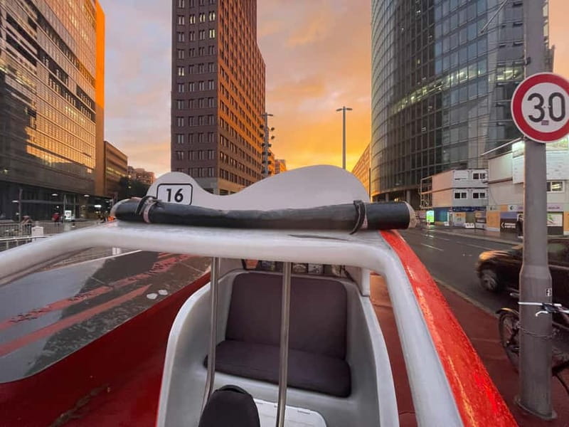 Berlin: Private Sightseeing Tour in an E-Rickshaw - Starting at Alexanderplatz and the World Time Clock