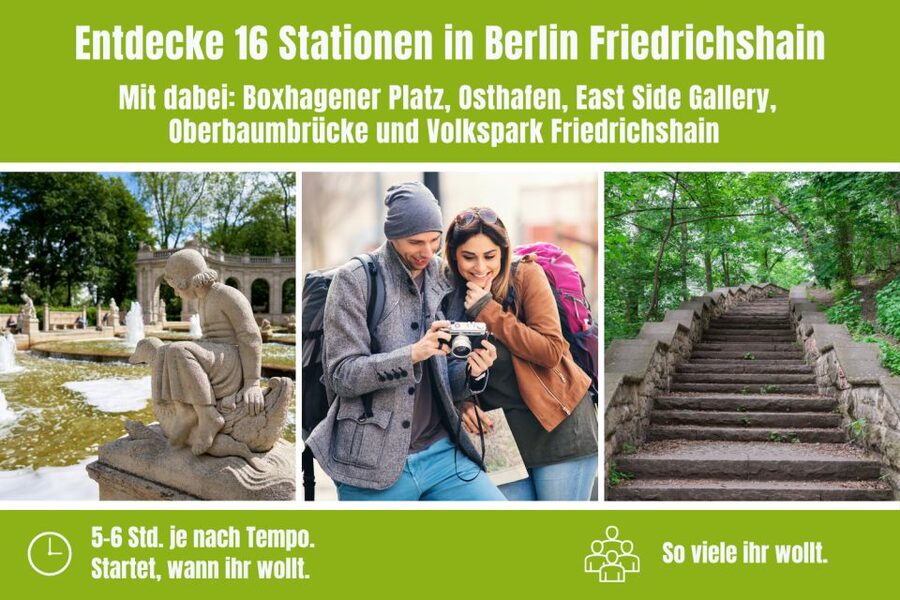Berlin: Scavenger Hunt through Friedrichshain - What the 16 envelopes actually add
