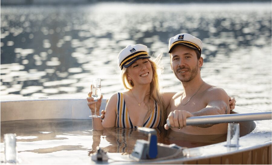 Berlin: Self-drive hot tub boat experience - Is $187 good value for your group?