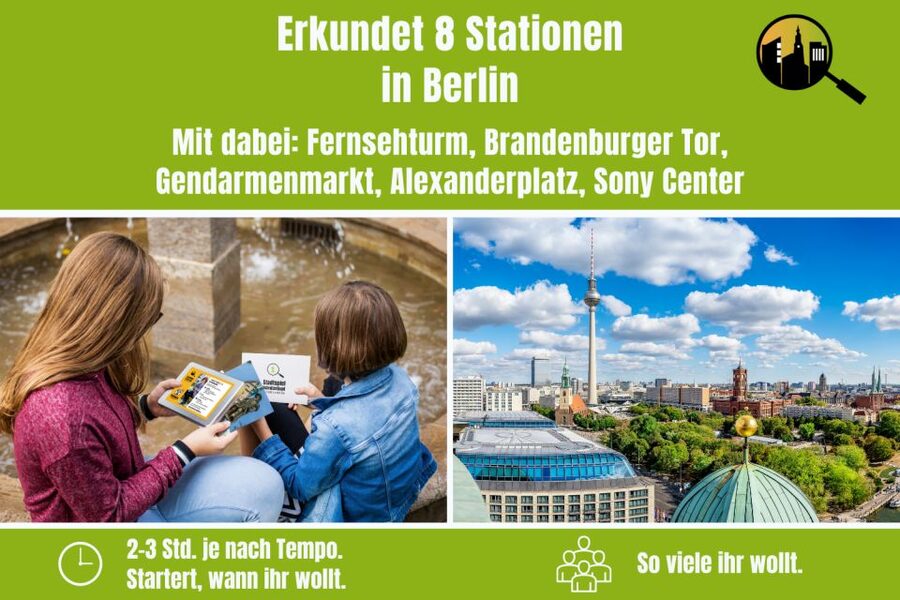 Berlin: Self-Guided Family and School Class Scavenger Hunt - Why this Berlin game works better than a standard sightseeing walk