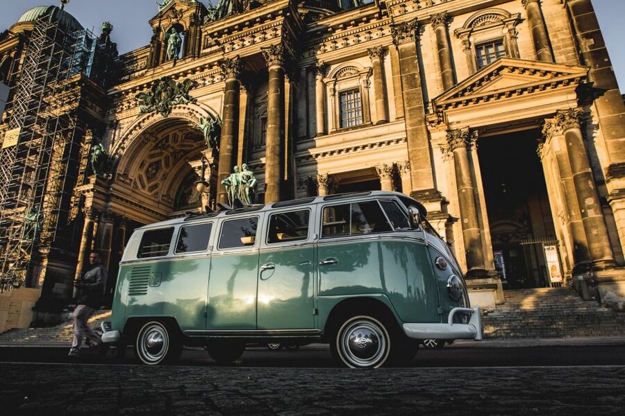 Berlin: Sightseeing Tour in Classic Volkswagen T1 Samba Bus - Gendarmenmarkt and Berlin’s old center