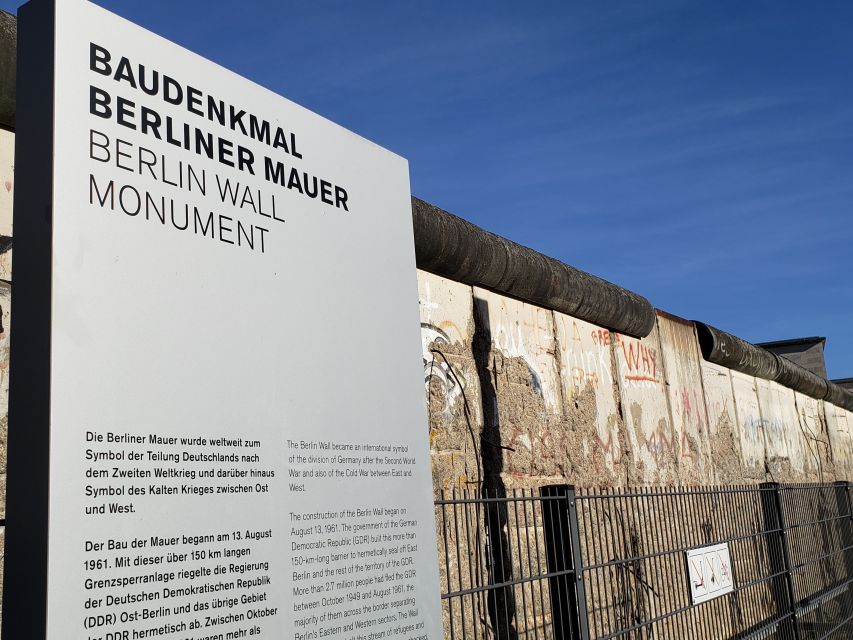 Berlin: The Wall and Cold War - a Private Walking Tour - Key points to know before booking