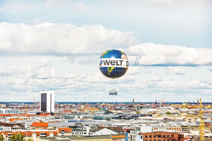 Berlin: Ticket for World Balloon with Perfect View - Families, accessibility, and nervous riders
