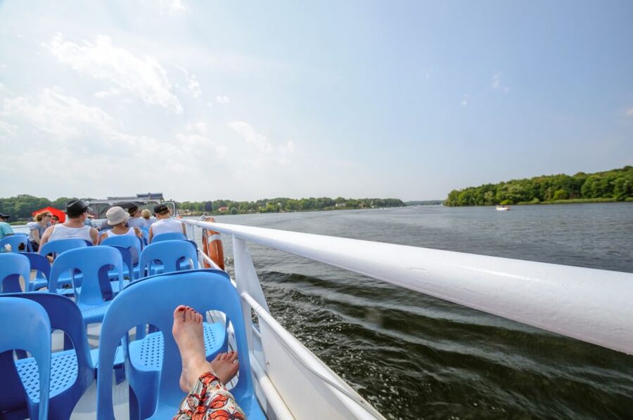 Berlin: World Heritage Cruise to Potsdam - What the boat ride feels like onboard