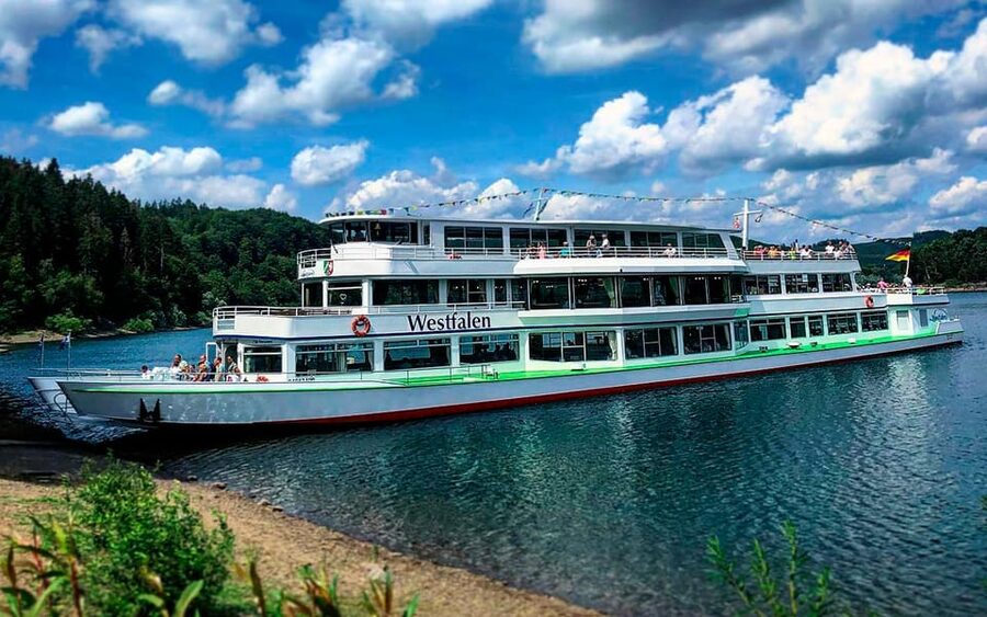 Biggesee: XXL Boat Ride with All-Inclusive Brunch Buffet - Key points at a glance